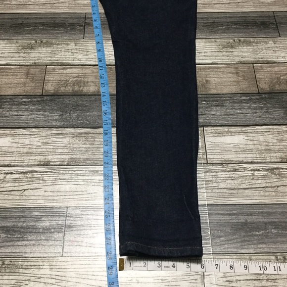 Everlane Uniform Skinny Jeans Men’s 31x30 Dark Wash Blue Indigo Stretch Organic - Picture 2 of 10